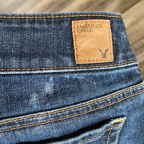 💕AMERICAN EAGLE | ARTIST JEANS | SIZE 8 - Picture 5 of 14